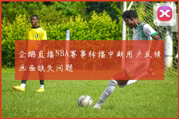 企鹅直播NBA赛事转播中断用户反馈画面缺失问题