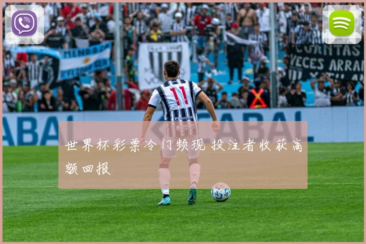 世界杯彩票冷门频现 投注者收获高额回报